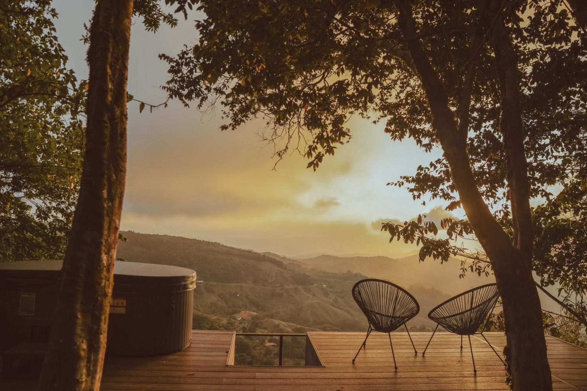 Amalu Luxury View Cabins Monteverde Kültér fotó